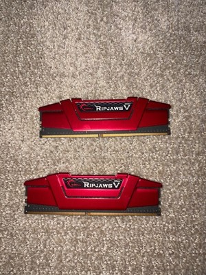 G.Skill 8GB Ripjaws V Series DDR4 19200 2400MHz (2x8 GB) (F4-2400C15S-8GVR)