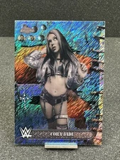 2025 Topps Chrome WWE Cactus Jack  CORA JADE  Aqua Shimmer/199