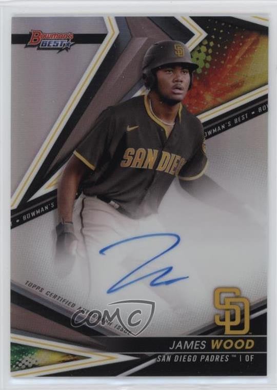 2022 Bowman's Best Best of 2022 Auto Refractor James Wood #B22-JW Auto uk2