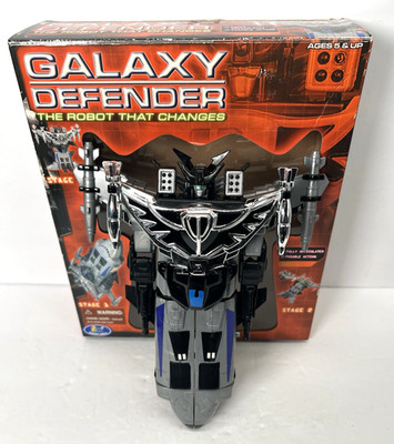 Galaxy Defender The Robot That Changes 2004 Happy Well Walmart Box Transforming