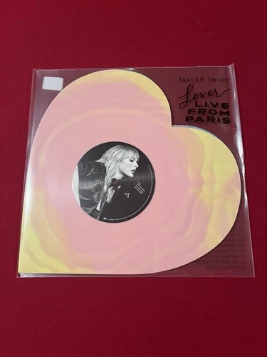 Taylor Swift Lover Live From Paris Heart Shaped 2025 Vinyl Sealed Same Day Ship