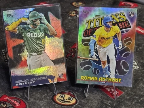 Roman Anthony Rookie Card Insets Holos