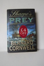 Sharpes Prey Bernard Cornwell 2001 First Edition Hardback Dust Jacket