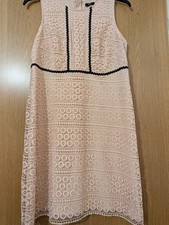 F&F Light Pink and Black Summer Party dress size 14