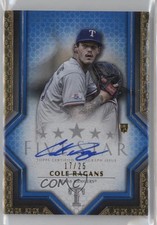 2023 Topps Five Star Auto Blue 17/25 Cole Ragans #FSA-CRA Auto c7w