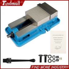 Findmall 6 Inch Lockdown Vise Precision CNC Milling Machine Bench Clamping Vice