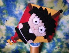 Handmade Ornament Inspired by Robert Smith The Cure High Wish Sky As A Kite