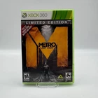 Metro Last Light Limited Edition Xbox 360 CIB Refurbished Ship Next Day