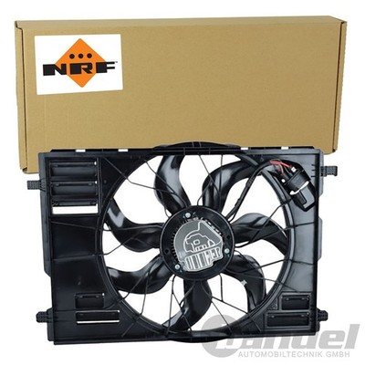 NRF LÜFTER MOTORKÜHLUNG 600W passend für MERCEDES A-KLASSE B-KLASSE CLA GLA GLB 