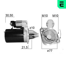 ERA Motorino di Avviamento Starter 220745A 12V per HYUNDAI VELOSTER FS ELANTRA 5 MD UD i40 1 4