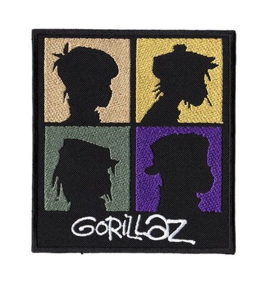 Gorillaz Patch British Alternative Electronic Trip Hop Art Pop Funk Band Logo