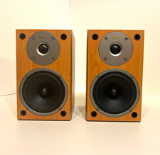 Gale 3010S 30 Series Wired Bookshelf Speakers Pair, Banana Jack, Brown/Black