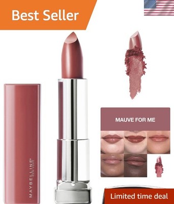 Pure Elegance: Maybelline Color Sensational Satin Lipstick in Mauve for Women