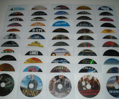 Movies PICK and CHOOSE 300+  DVD Disc only ''No Box or Artwork'' Free Shipping  