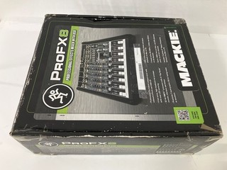 Mackie ProFX8 8 Channel Professional Effects Mixer With USB Tested & Functional