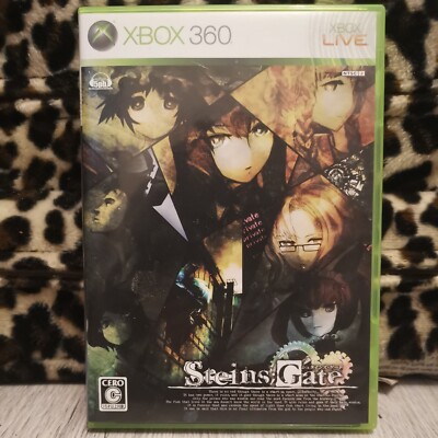 Jeu Steins;Gate Pour Xbox 360 - Version Japonaise NTSC-J, Bon état Avec Boîte Et Notice