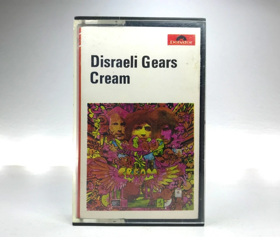 Cream DISRAELI GEARS Vintage Cassette 914 543 **EARLY ISSUE** RED PAPER LABELS - Image 3 of 4
