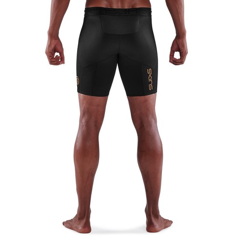 PAY LESS! || Skins Series-5 Mens Compression Powershorts (Black) - Picture 2 of 8