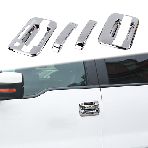 4 PCS Car Pillar Posts Trim Decorative Cover For 2004-2014 Ford F150 Accessories - Foto 3