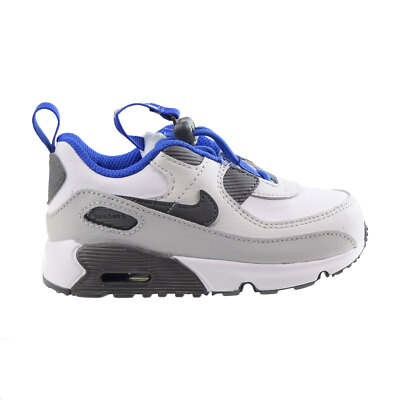 Nike Air Max 90 Toggle (TD) Toddlers Shoes White-Iron Gray Fog CV0065-101 
