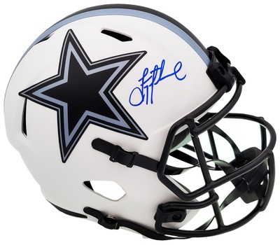 TROY AIKMAN AUTOGRAPHED COWBOYS LUNAR 