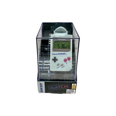 Paladone Nintendo Gameboy Watch Super Mario Land Alarm Sounds Gray