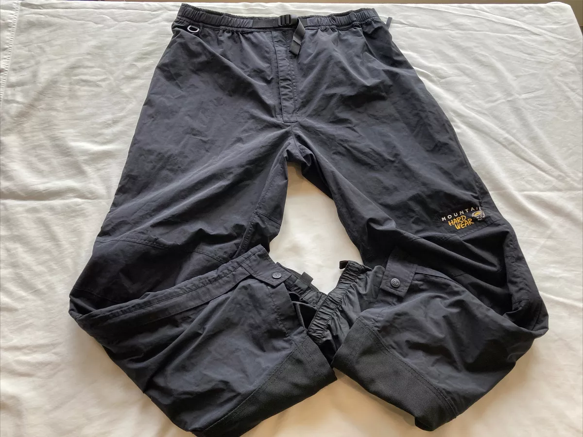 Mountain Hardwear Men’s XL Black Nylon Conduit Ski Pants Snow Pants SEE NOTES