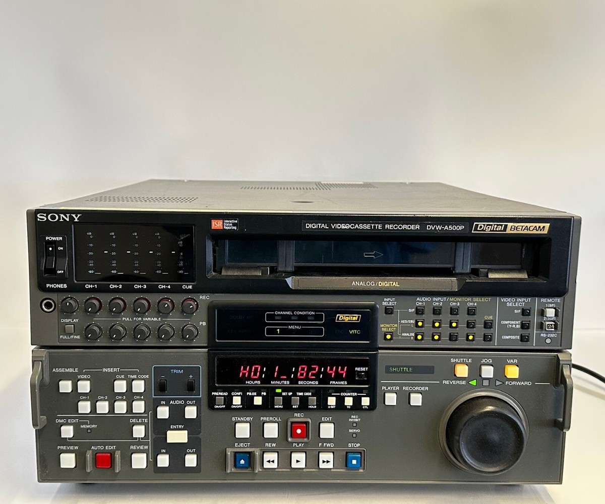 Sony DVW-A500P Digital Betacam Video Cassette Player Recorder | eBay