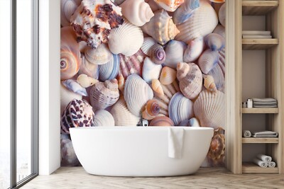 3D Beautiful Shells G879 Wallpaper Wall Murals Removable Self-adhesive Coco