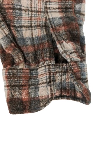 Pendleton Vintage Board Shirt Mens Size L (Fits S) Brown Wool Flannel Mde In USA - Picture 5 of 11
