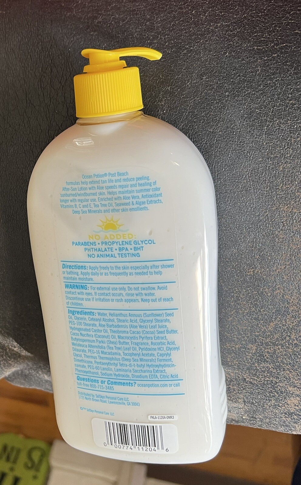 Ocean Potion Suncare After Sun Lotion w/ Aloe Tan Extender 20.5 Oz NEW