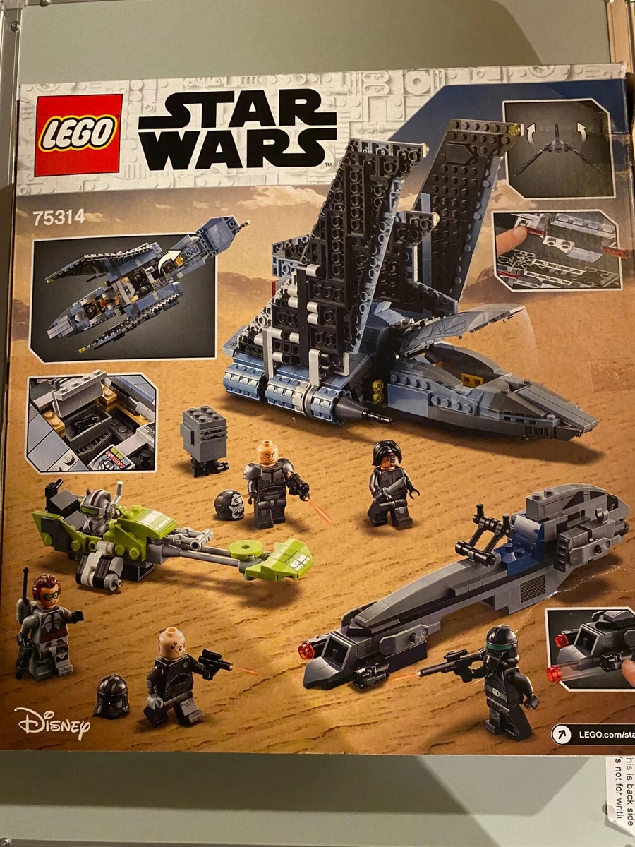 LEGO Star Wars The Bad Batch Attack Shuttle 75314 Retired