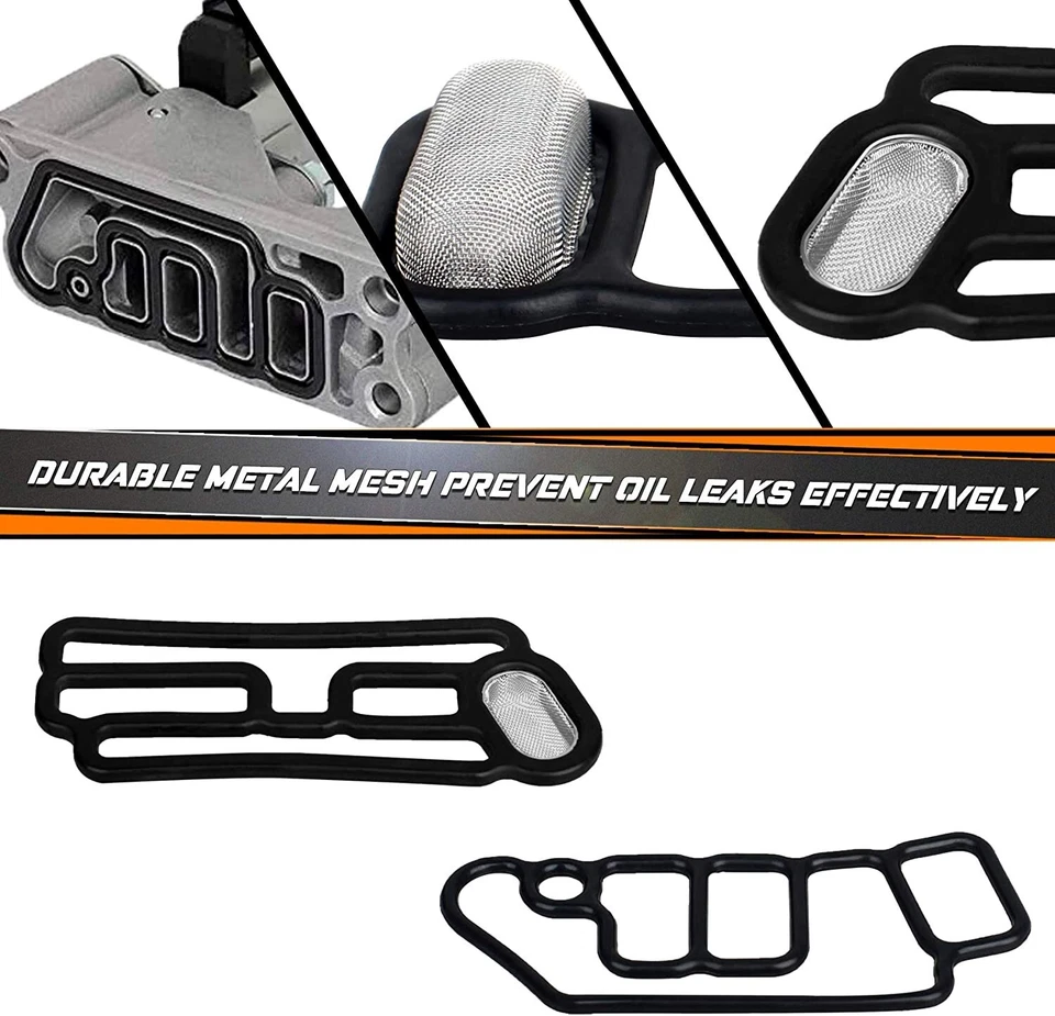 4 juegos de juntas solenoides de culata OEM VTEC para Honda 15815R70A01 15845R70A01 Foto 2 de 4