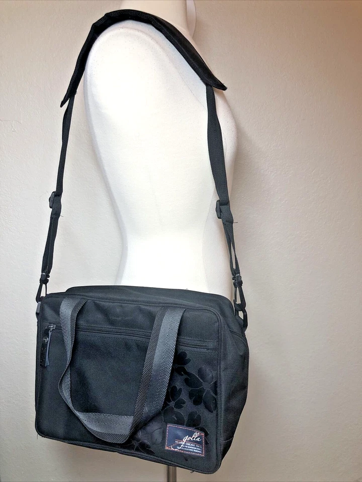 Bolso pequeño para computadora portátil Golla Genmob Helsinki Chicago Tokyo negro para tableta móvil 12x4x9 Foto 2 de 4