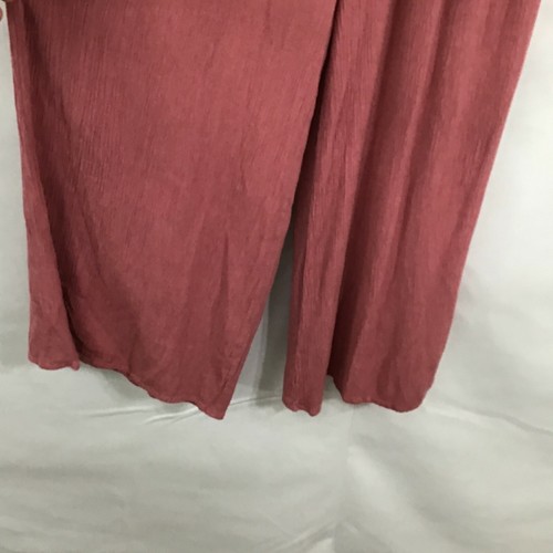 So Girls Blush Red Casual Off The Shoulder Wide Leg One Piece Jumpsuit Size S - Picture 5 of 9