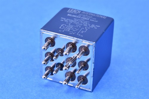 Leach Power Relay 28VDC 290Ohm 25A 3PST-NO/SPDT Socket Non Latching KD-A1N-103 - Picture 2 of 3