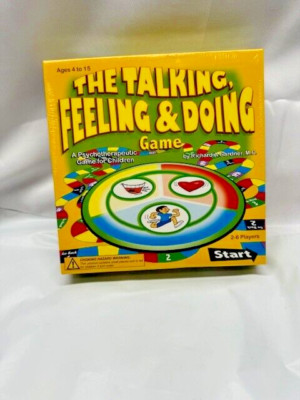 The Talking Feeling Doing Game 2015 Edition Psychotherapeutic Age 4-15*New