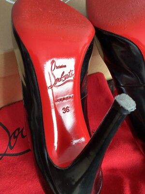 100% Authentic Christian Louboutin Décolleté 868 100 Jazz Calf