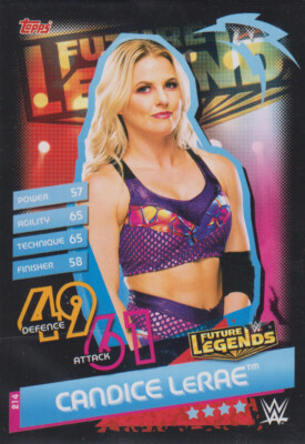 Karte 214 - Candice Lerae - Future Legends - Slam Attax Reloaded (2020)