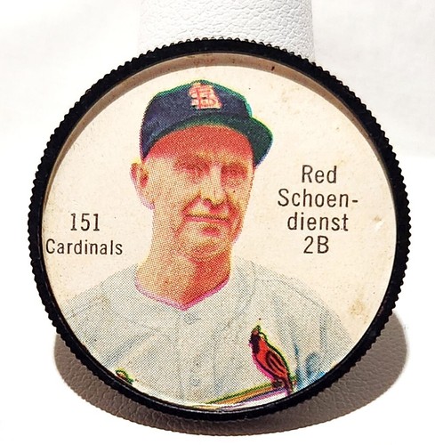 1962 1963 Salada Tea Junket MLB Baseball Münze F Robinson Ford Berra Schoendienst - Bild 9 von 12