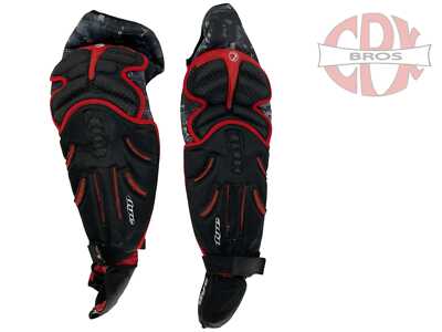 Dye Paintball Performance Protective Elbow Pads Dyecam Black/Red 2X-Large 2XL