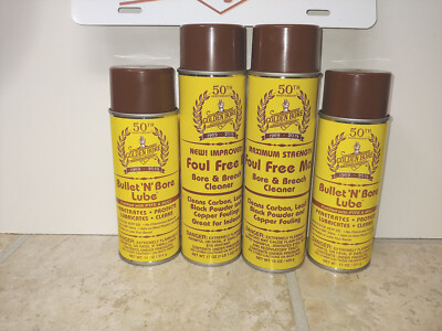Golden Bore Shooter's Special - 4 Pack Lubricants & Cleaners in 1 Bx @Below Cost