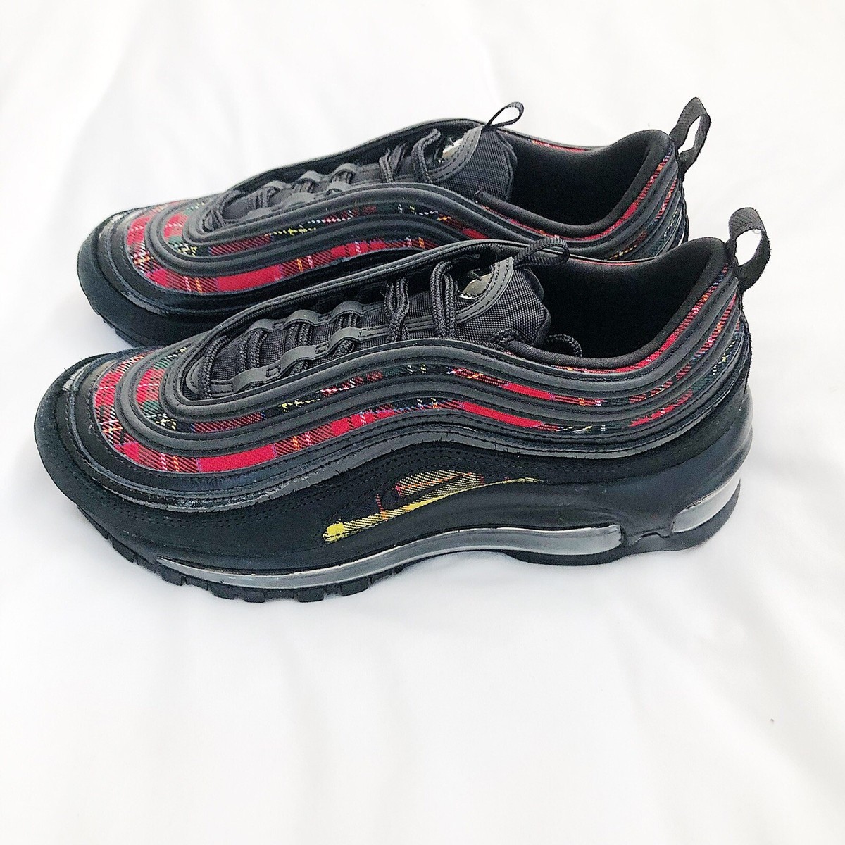 NWOB Nike Air Max 97 SE Tartan AV8220-001 Size 6.5 Womens eBay