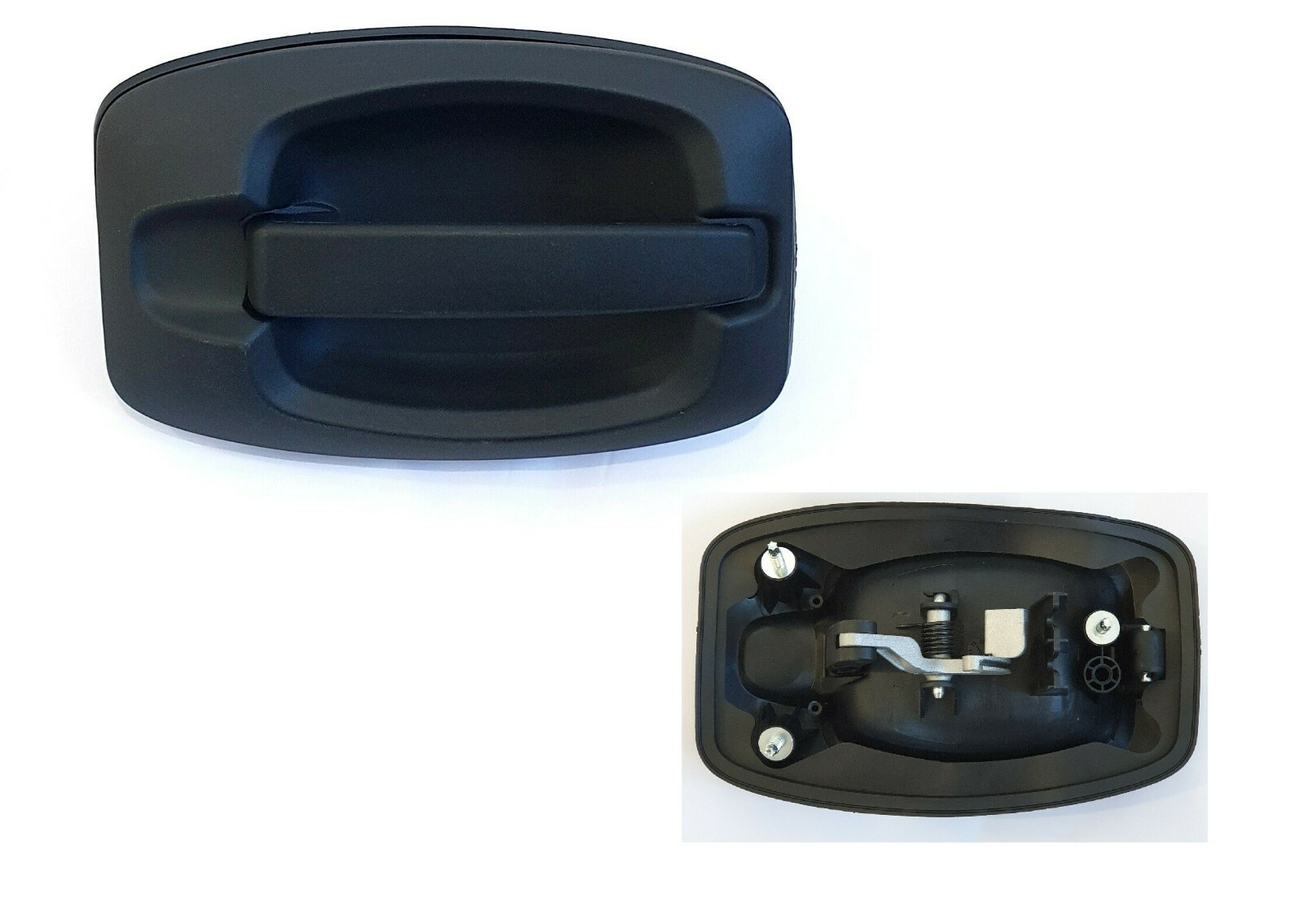 Poignée de porte extérieure avant droite noire pour utilitaire Peugeot Boxer depuis 2006