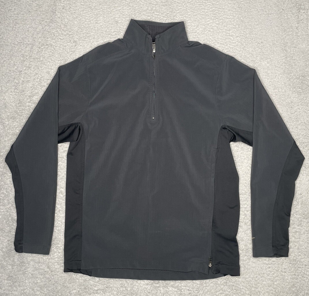 Nike Golf Sphere Pro Cuarto Cremallera Chaqueta Para Hombres Mediana Forrada con Gofres Polar Pullover