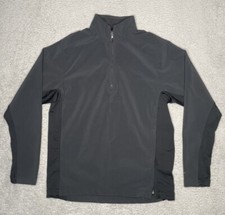 Nike Golf Sphere Pro Quarter Zip Jacket Mens Medium Waffle Lined Fleece Pullover