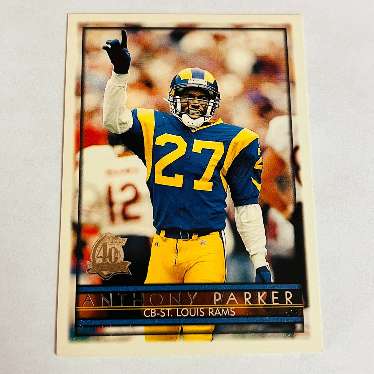 Topps NFL Football 96 40th Anniversary #46 Anthony Parker | eBay