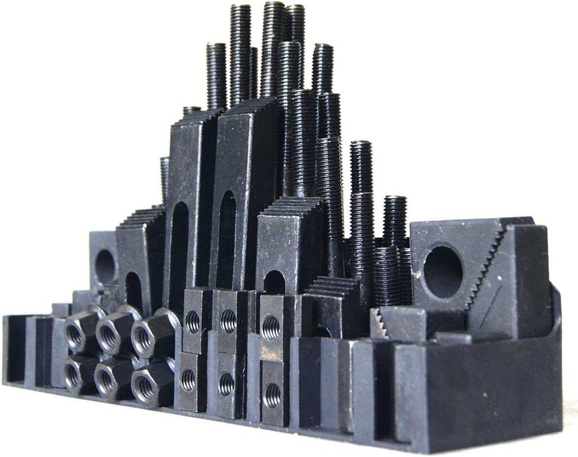 58PCs M12 Engineering Precision Milling Clamping Kit CNC Lathe