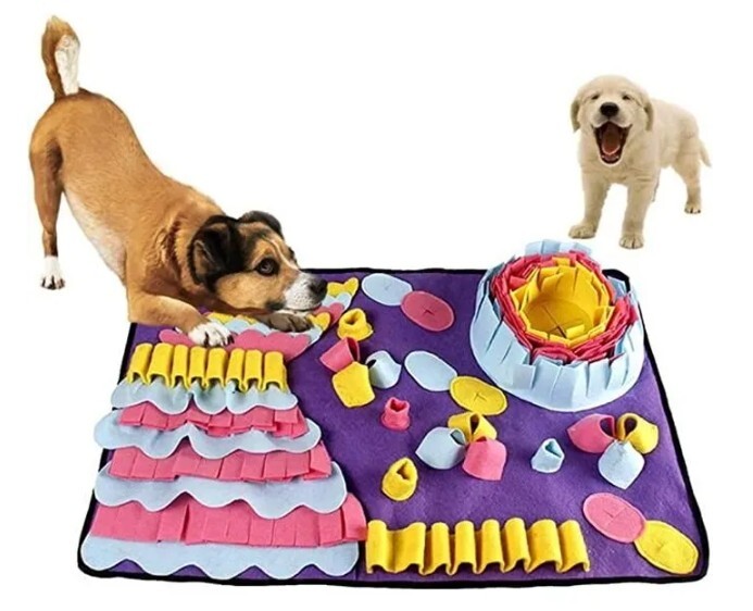 Tapis de fouille grande taille pour chiens snuffle mat chiots interactif