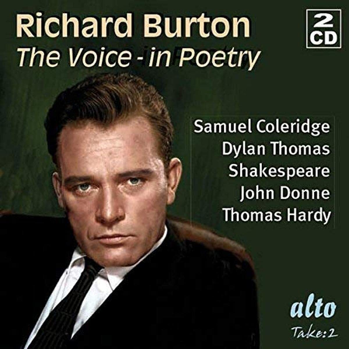 RICHARD BURTON THE VOICE IN POETRY CD NUOVO